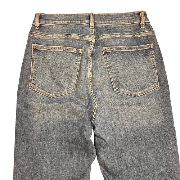 DL1961 Rachel Flare Ultra High Rise Instasculpt Denim Jeans Size 29 Stellar - Picture 6 of 12